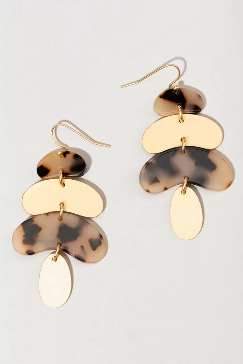 Francesca's Madilyn Resin Blob Earrings