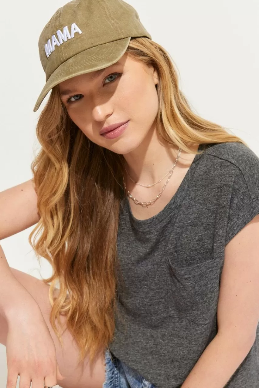 Francesca's Mama Script Baseball Hat