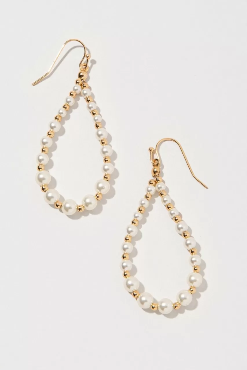 Francesca's Marla And Gold Drop Earrings