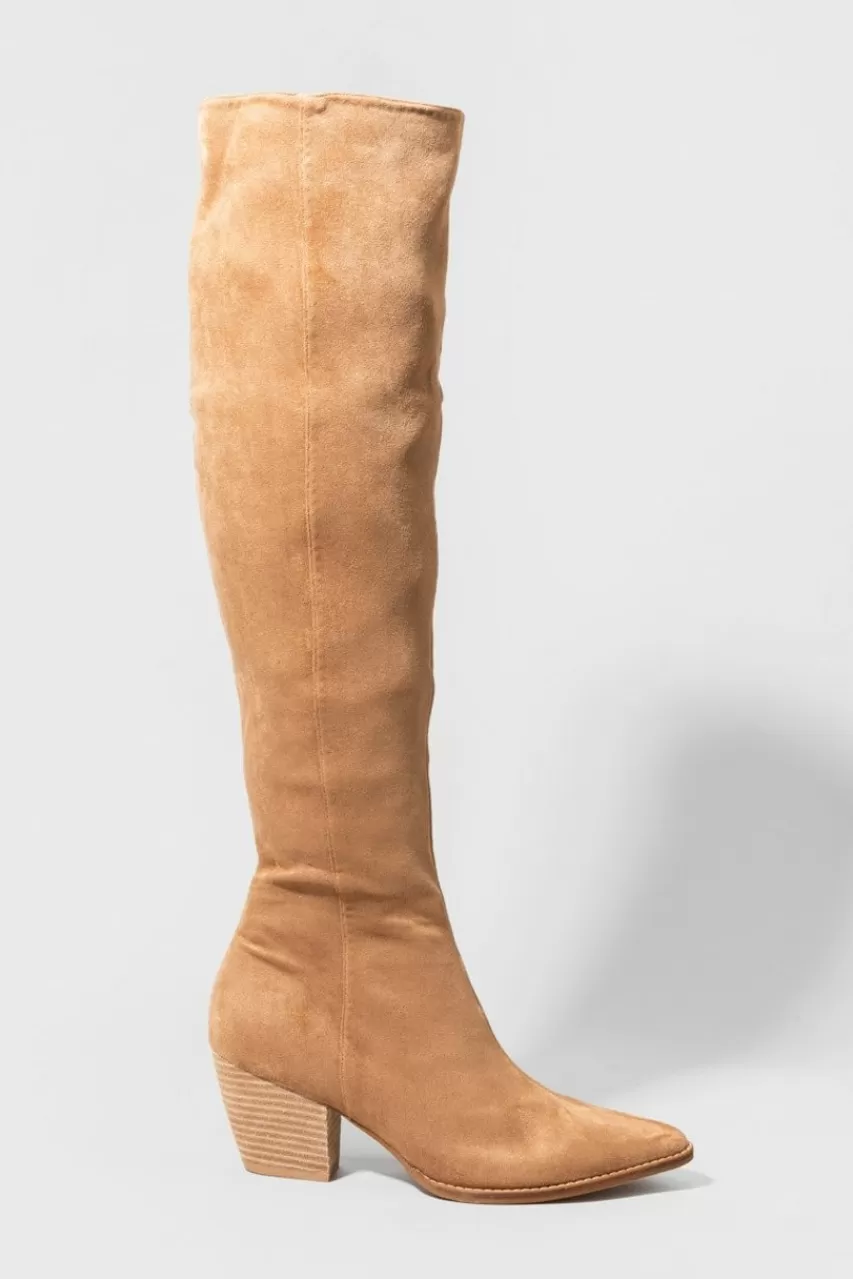 Francesca's Martha Over The Knee Suede Boots