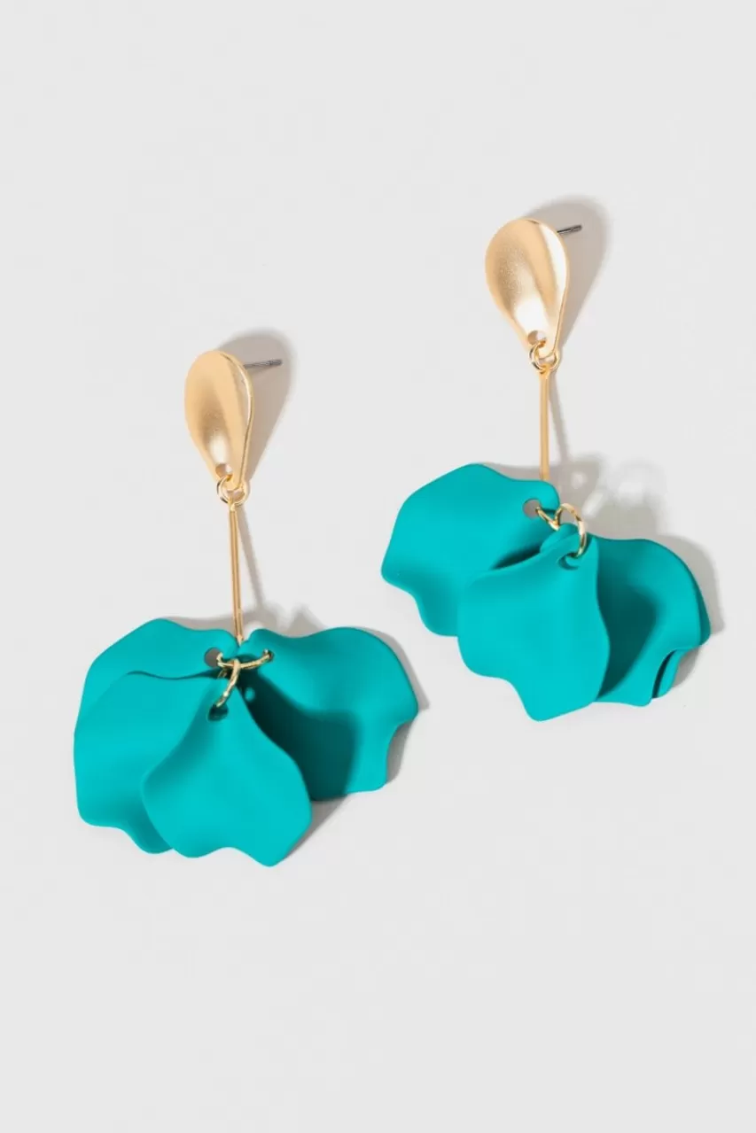 Francesca's Maureen Petal Drop Earrings