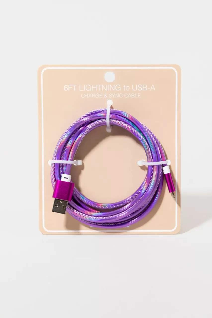 Francesca's Mfi Hologram Cable