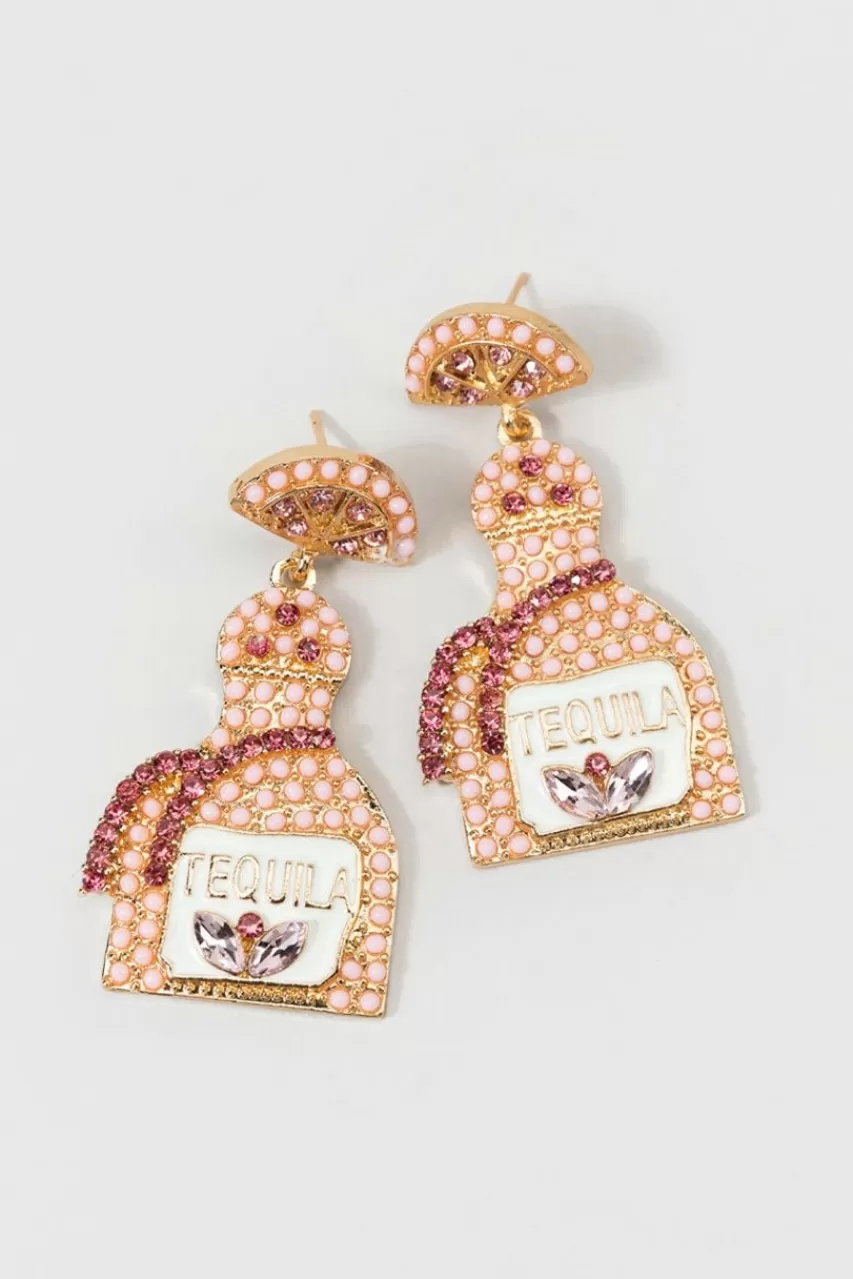 Francesca's Mia Tequilla Drop Earrings