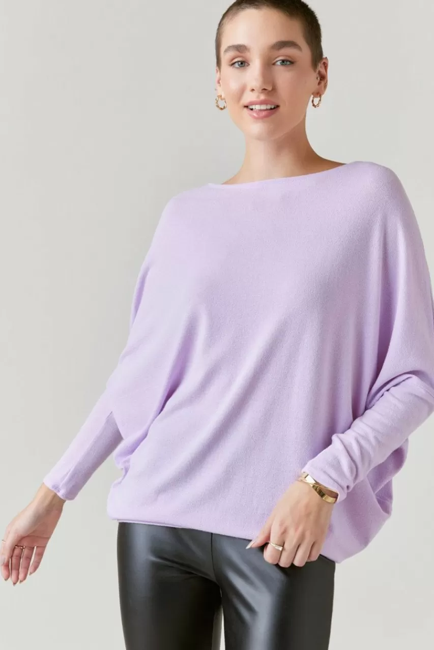 Francesca's Miranda Long Sleeve Dolman Tee