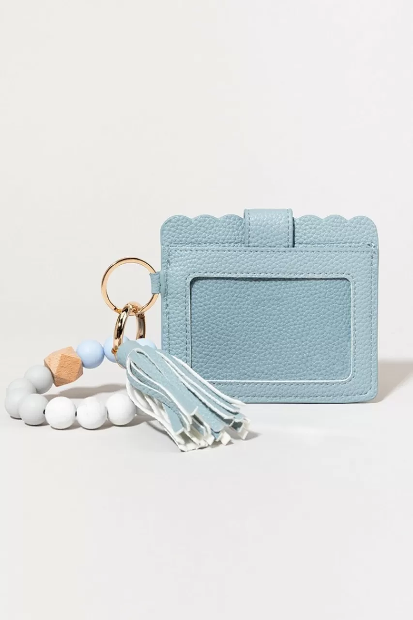 Francesca's Neva Card Case Keychain