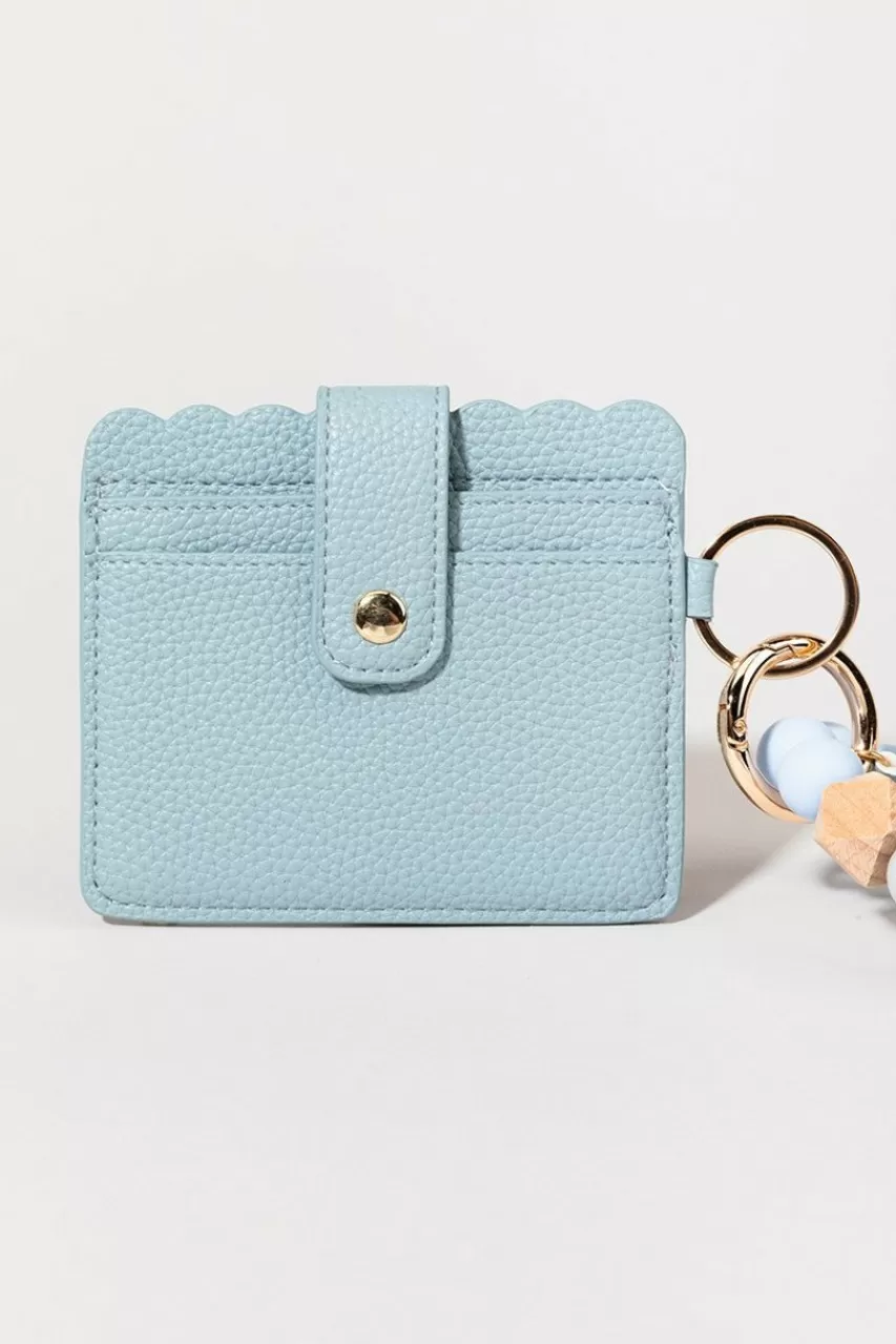 Francesca's Neva Card Case Keychain