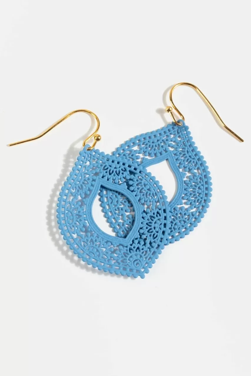 Francesca's Nia Filigree Statement Earrings