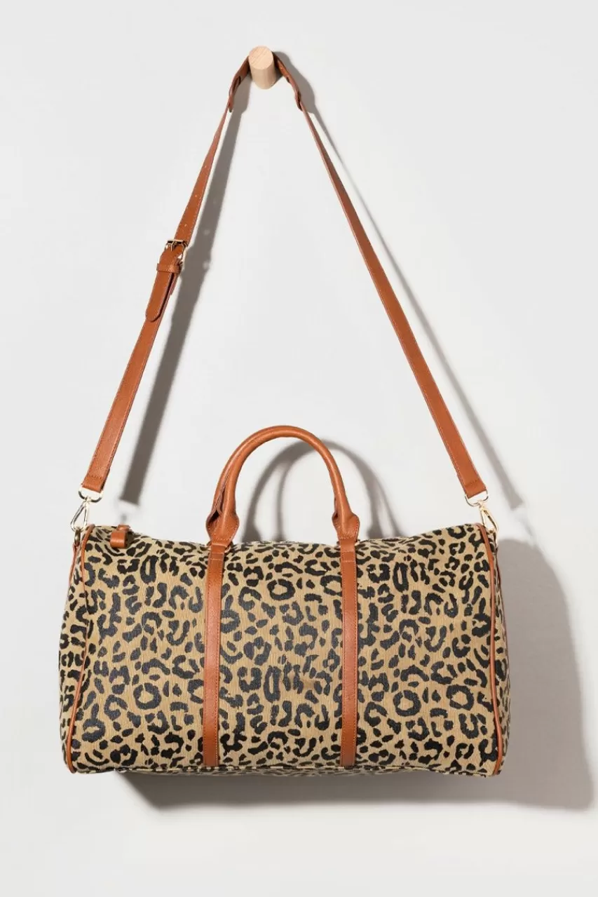 Francesca's Nora Animal Print Weekender