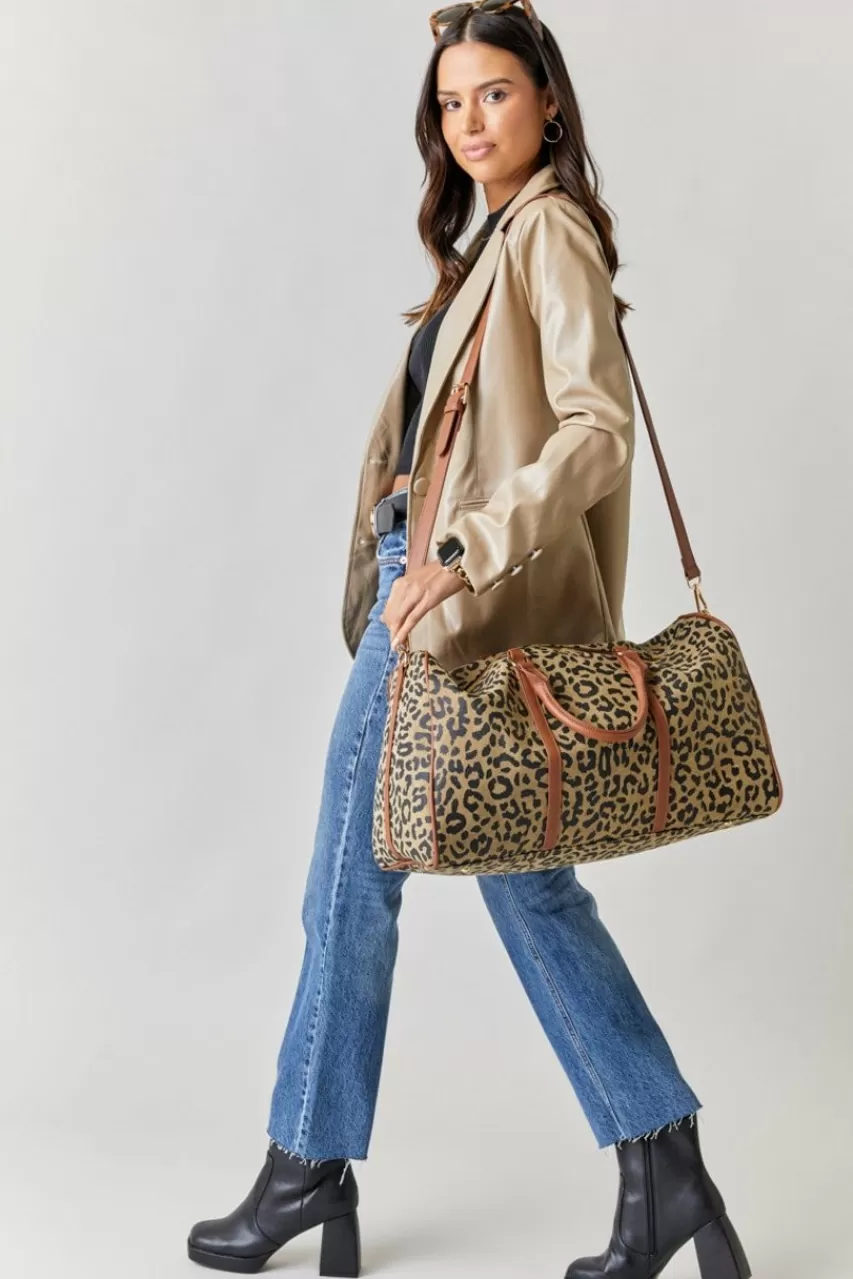 Francesca's Nora Animal Print Weekender