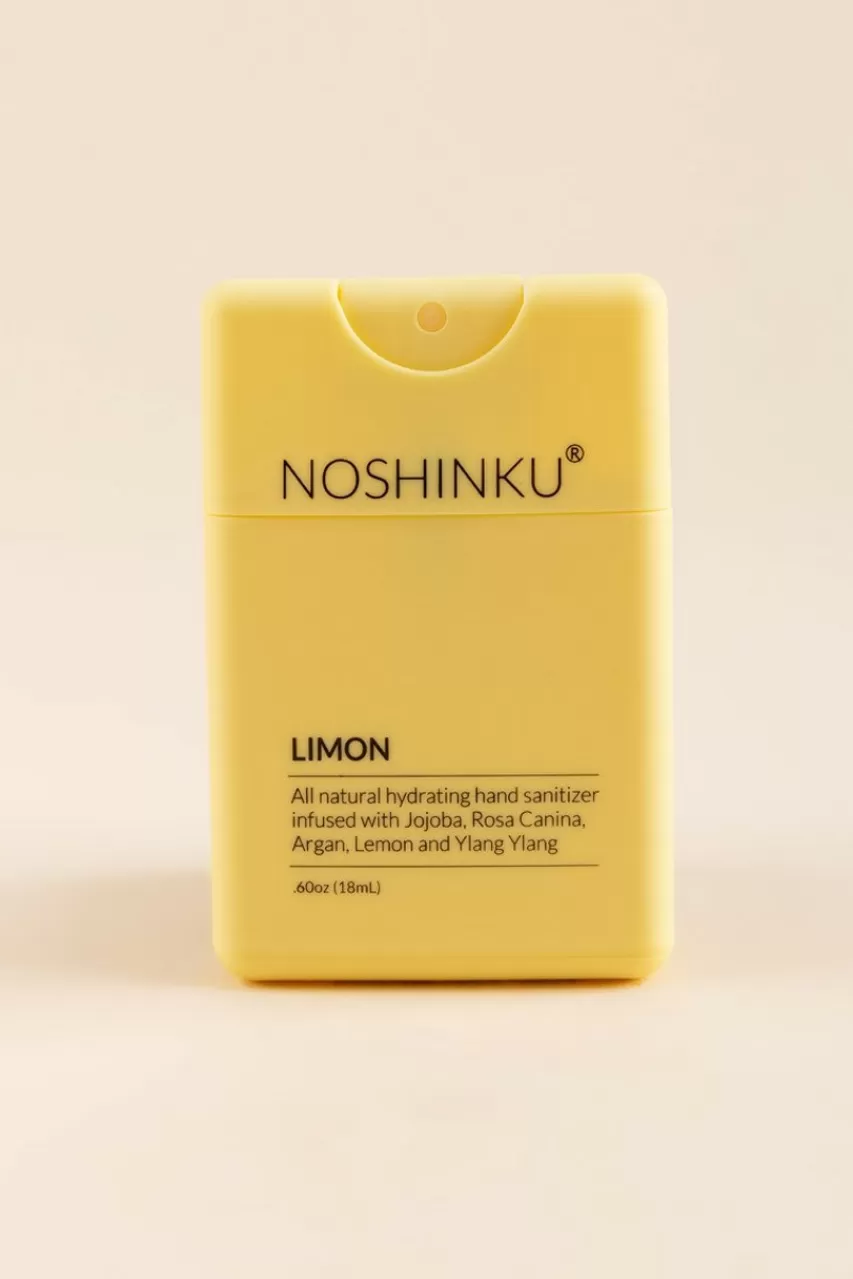 Francesca's Noshinku Refillable Natural Hand Sanitizer Limon Pocket Sprayer