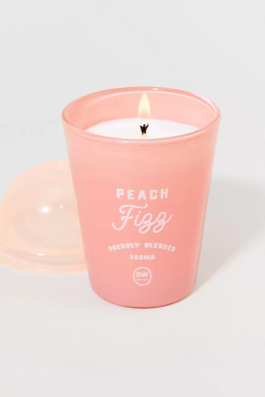 Francesca's Peach Fizz 4Oz Candle Jar