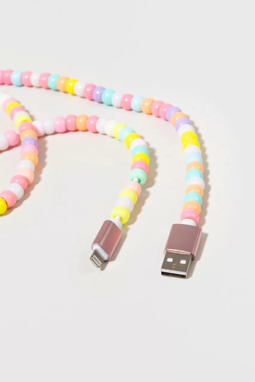 Francesca's Raelynn Beaded Charging Cable