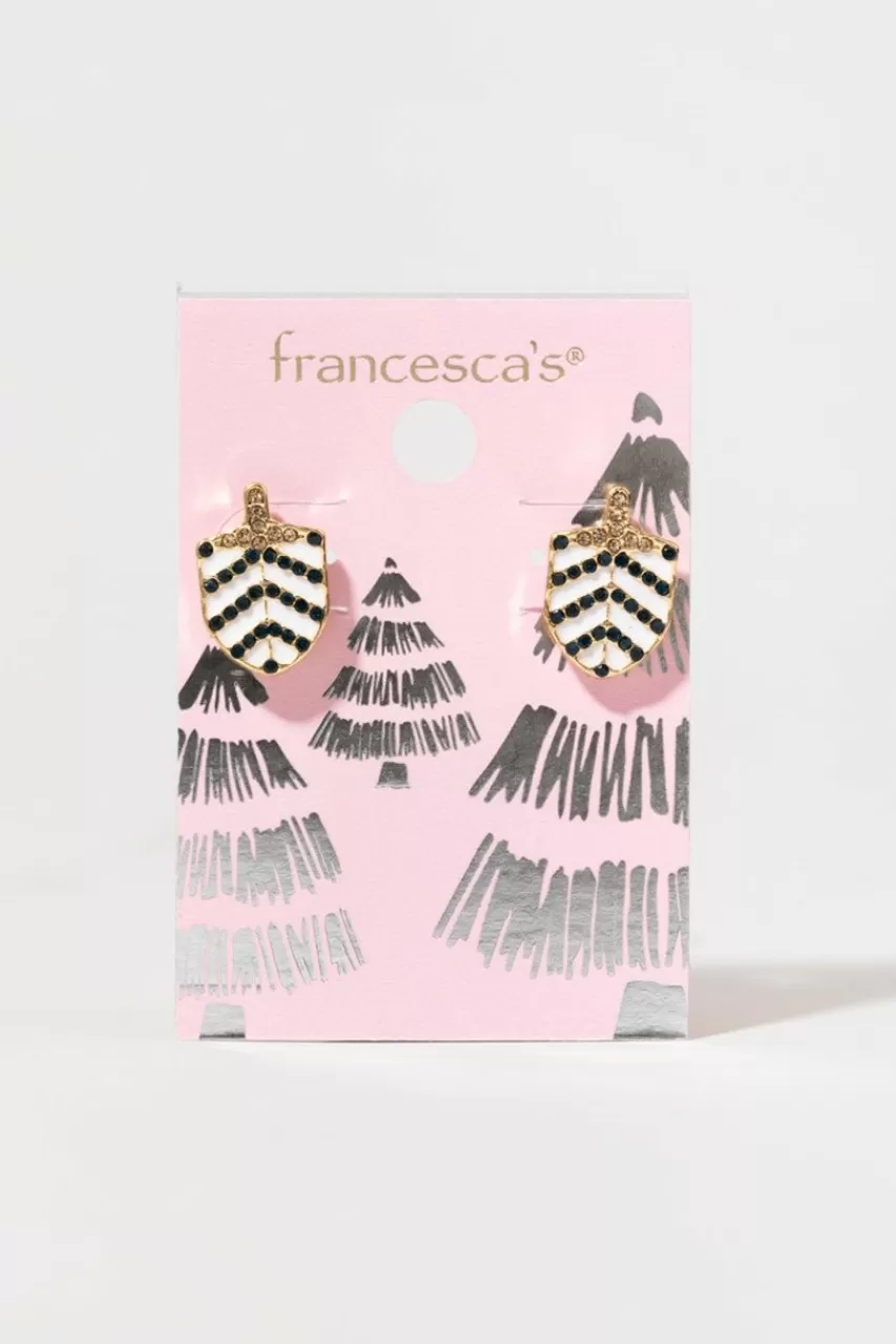 Francesca's Rebecca Dreidel Earrings