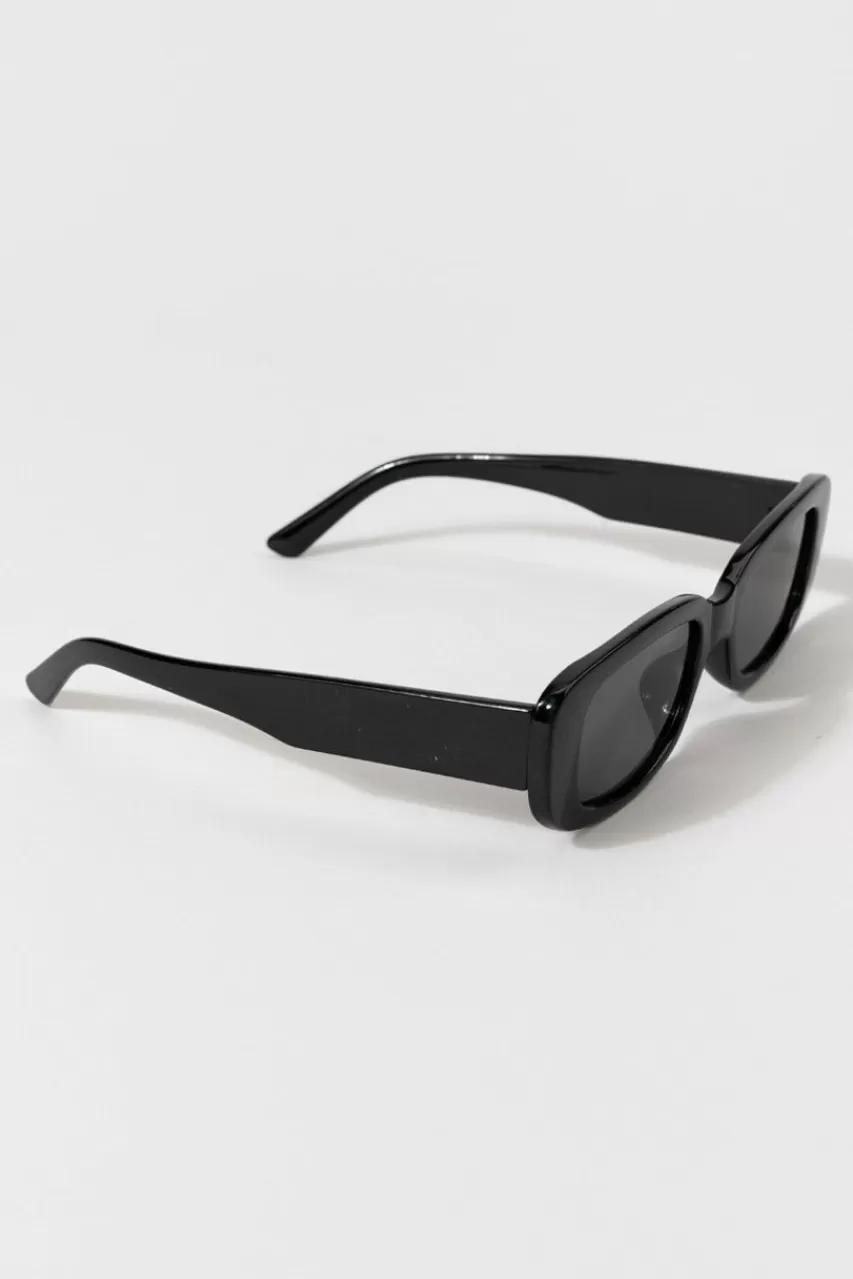 Francesca's Rectangle Sunglasses