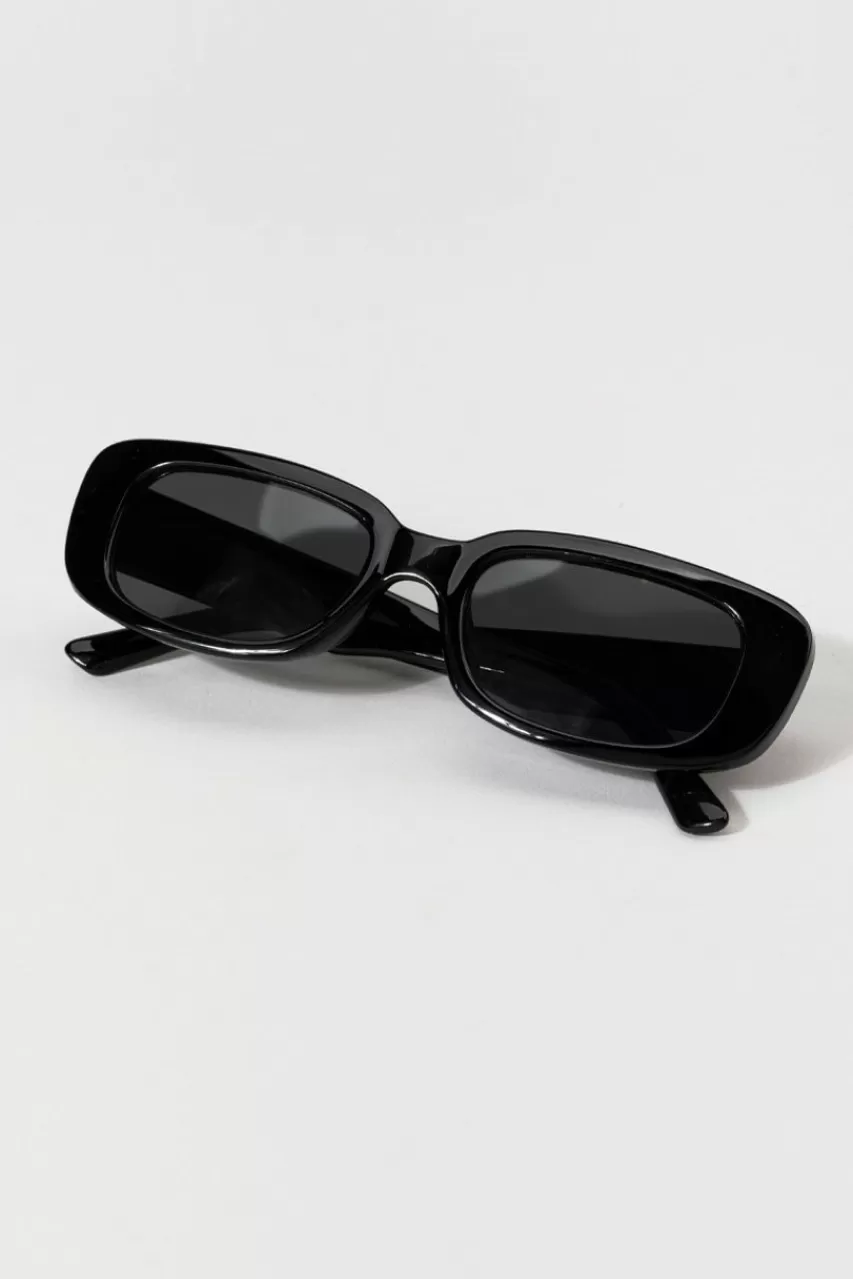 Francesca's Rectangle Sunglasses