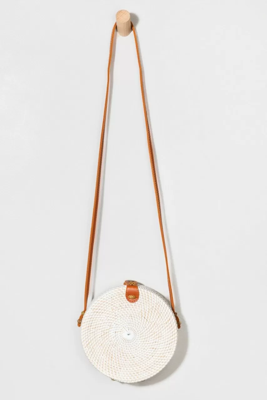 Francesca's Riley Round Crossbody Handbag