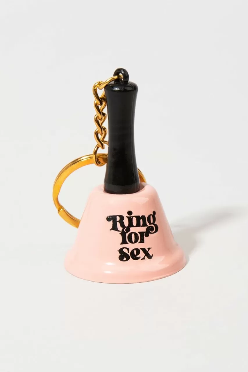 Francesca's Ring For Sex Bell Keychain