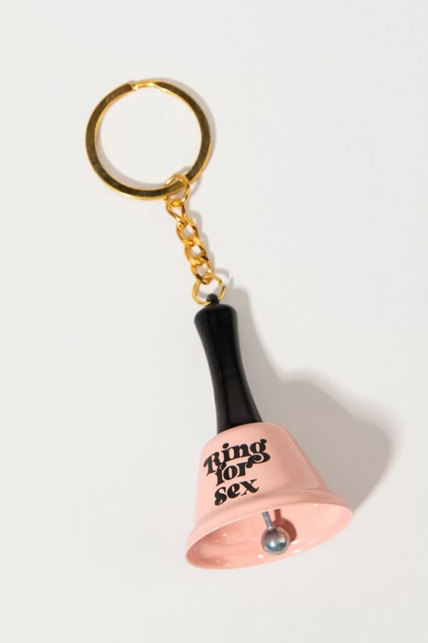 Francesca's Ring For Sex Bell Keychain