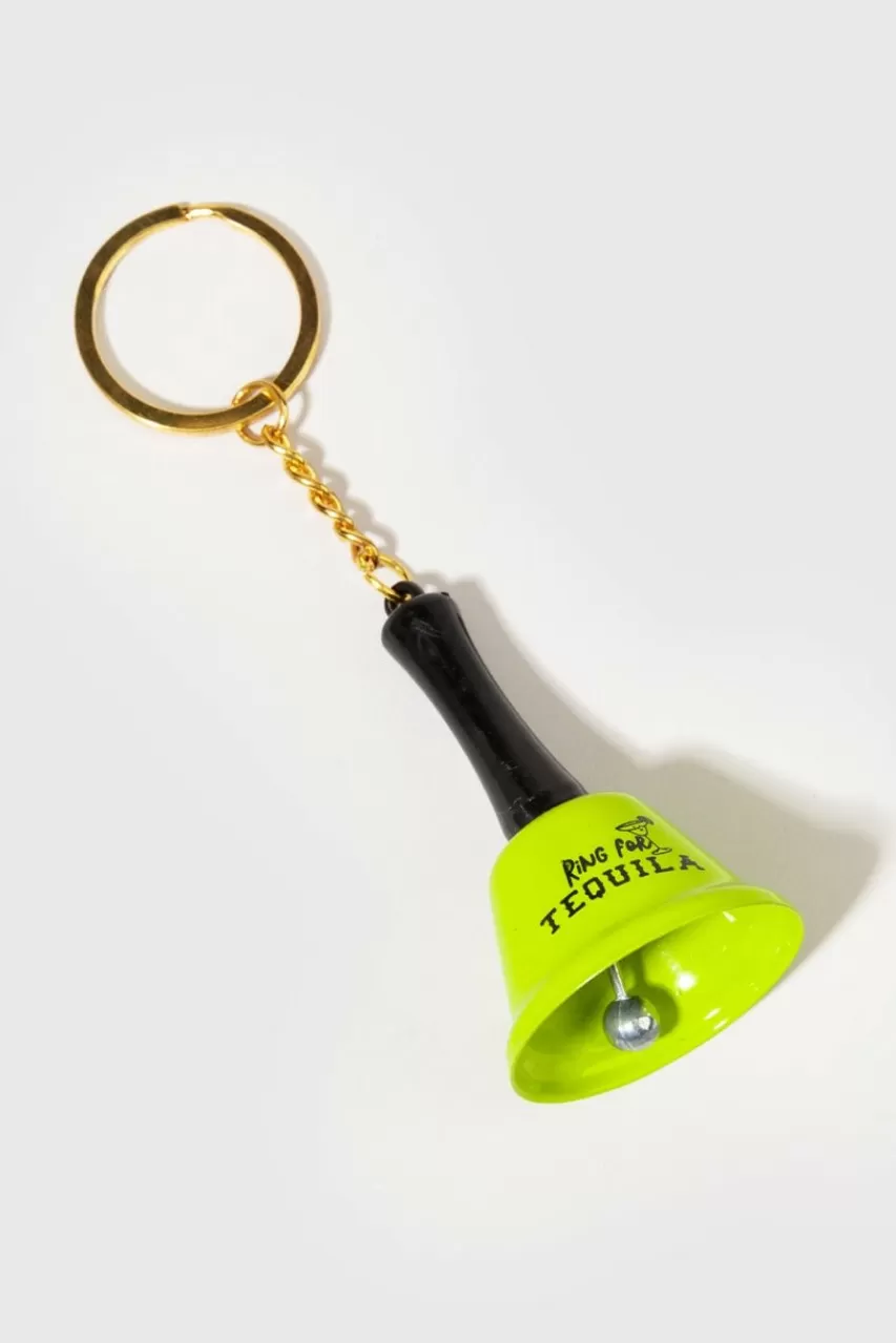 Francesca's Ring For Tequila Bell Keychain