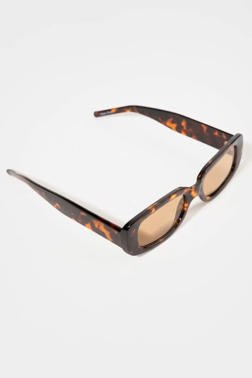 Francesca's Sadie Narrow Square Sunglasses