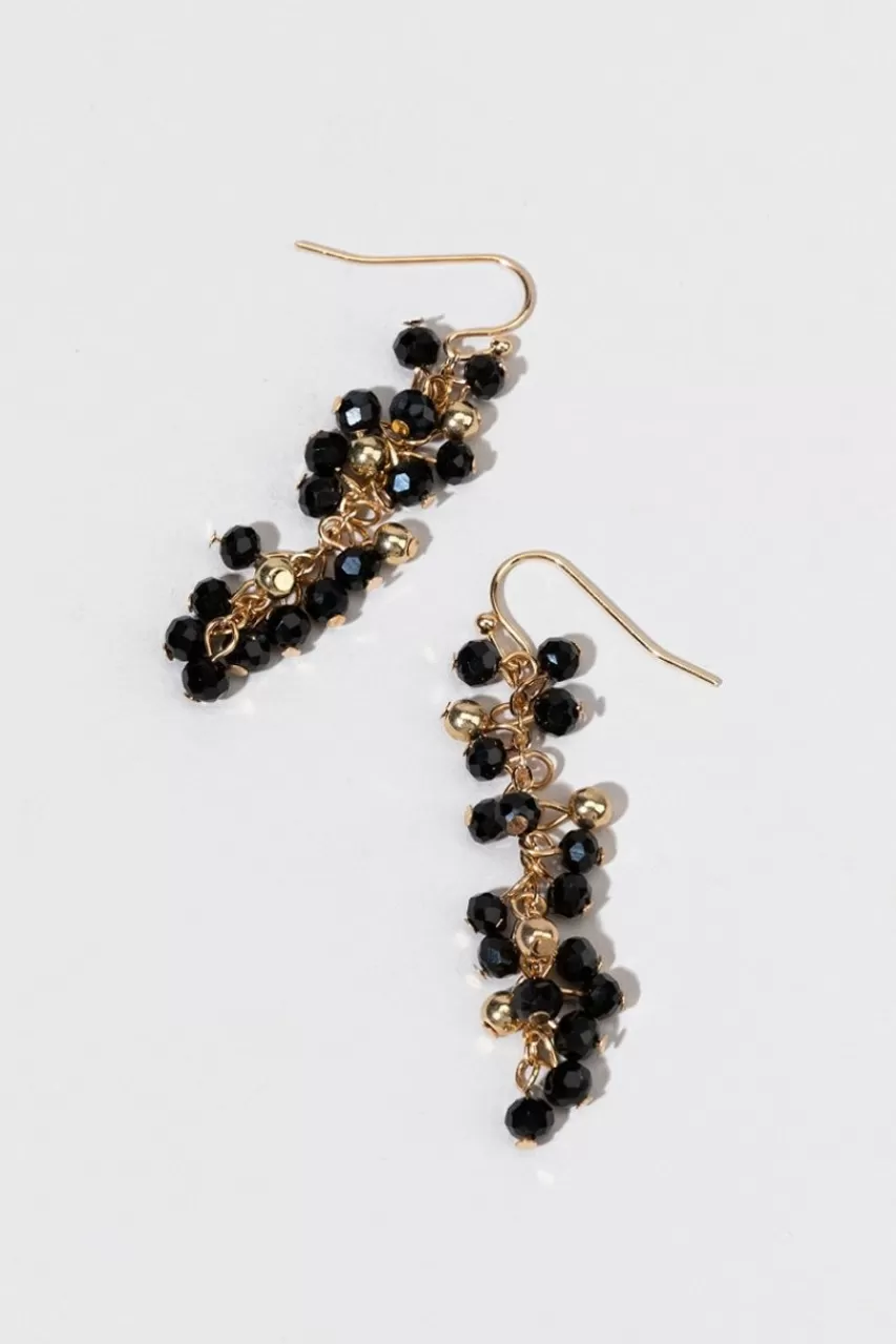 Francesca's Sarah Beaded Drop Earrings