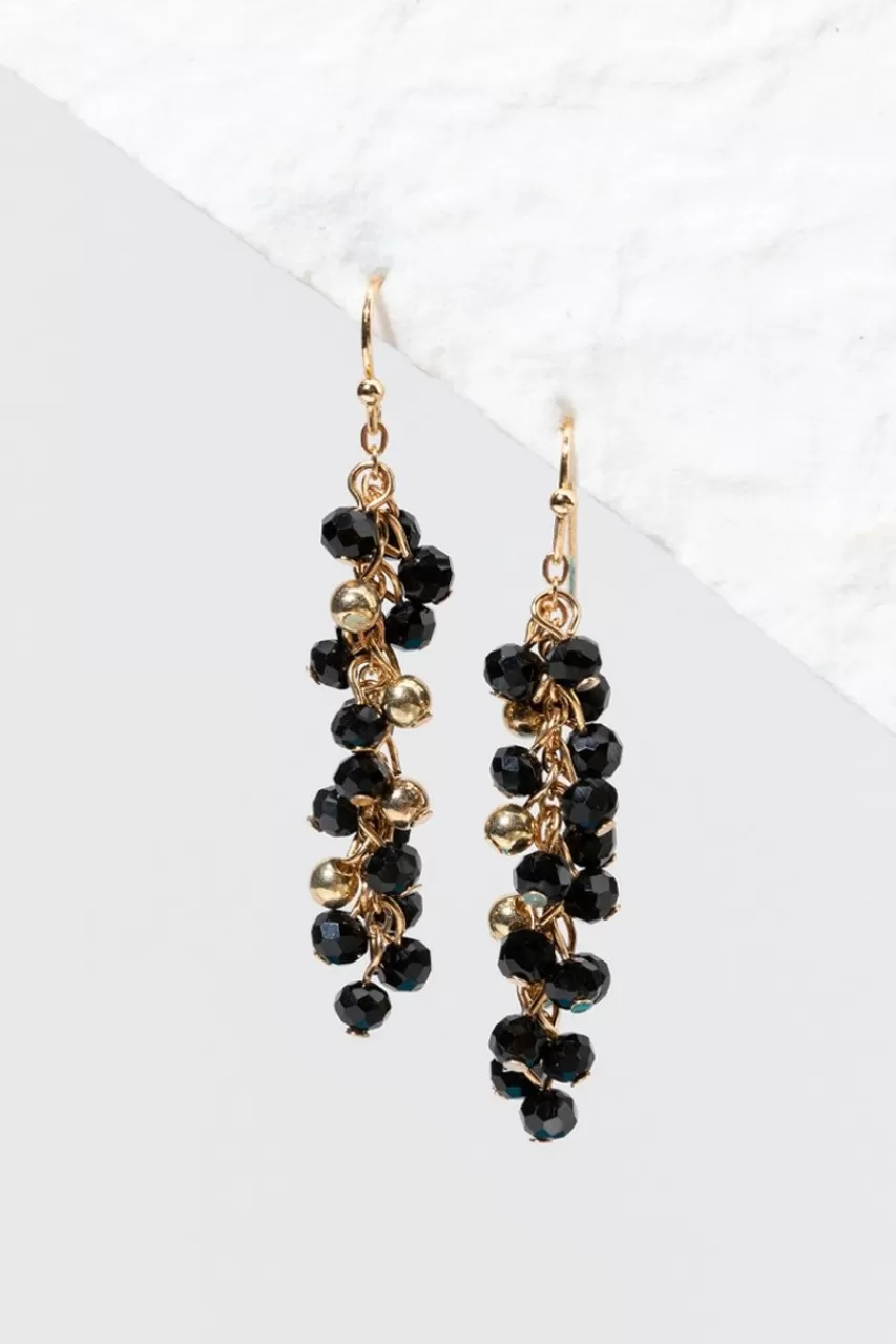 Francesca's Sarah Beaded Drop Earrings