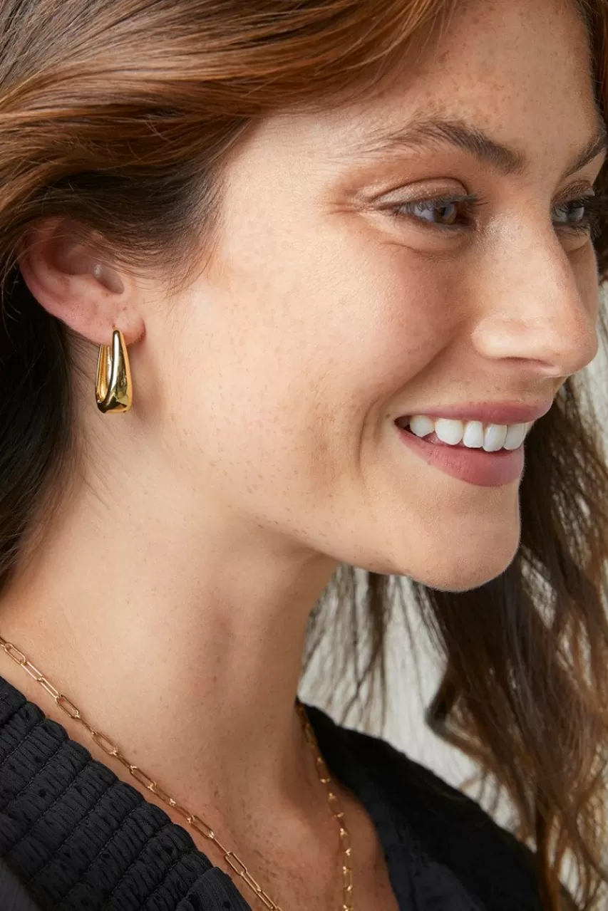 Francesca's Shae Hoop Earrings