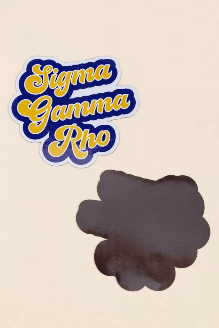 Francesca's Sigma Gamma Rho Car Magnet Set