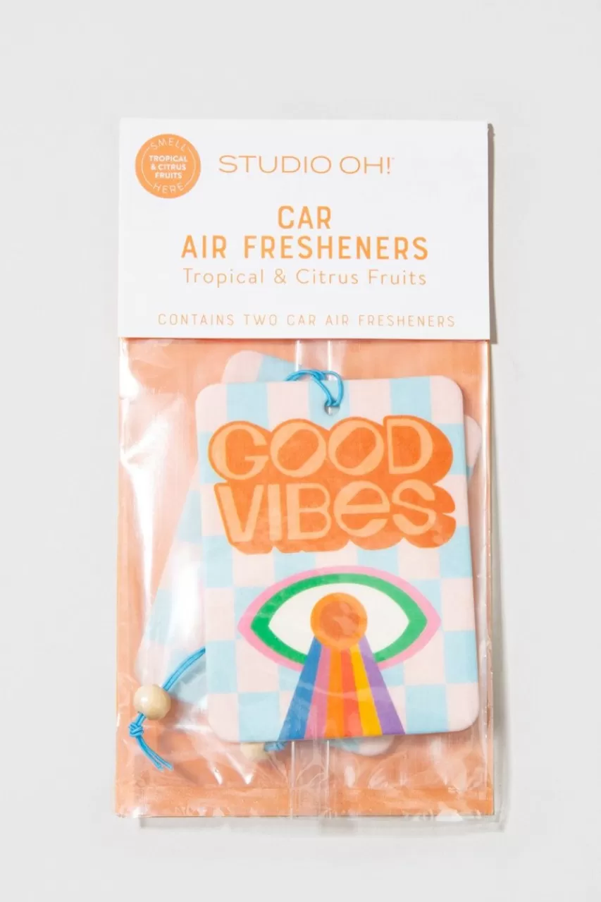 Francesca's Studio Oh!® Good Vibes Car Air Freshener