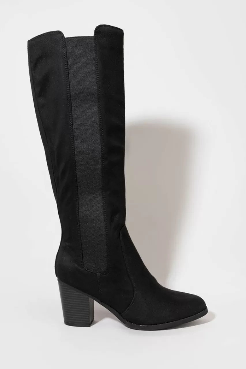 Francesca's Sugar Willetta Suede Tall Boots