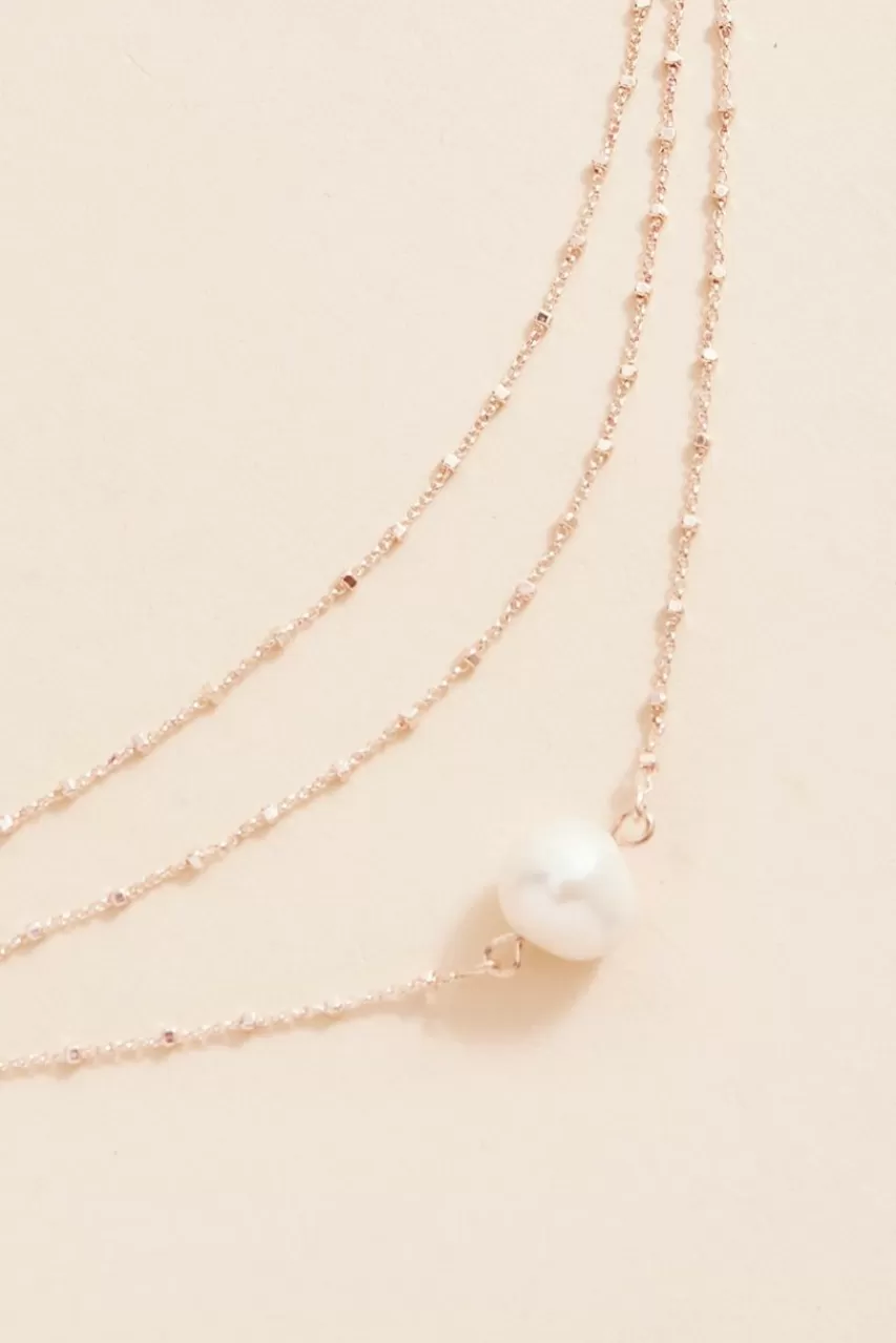 Francesca's Summer Pearl Multi-Strand Necklace