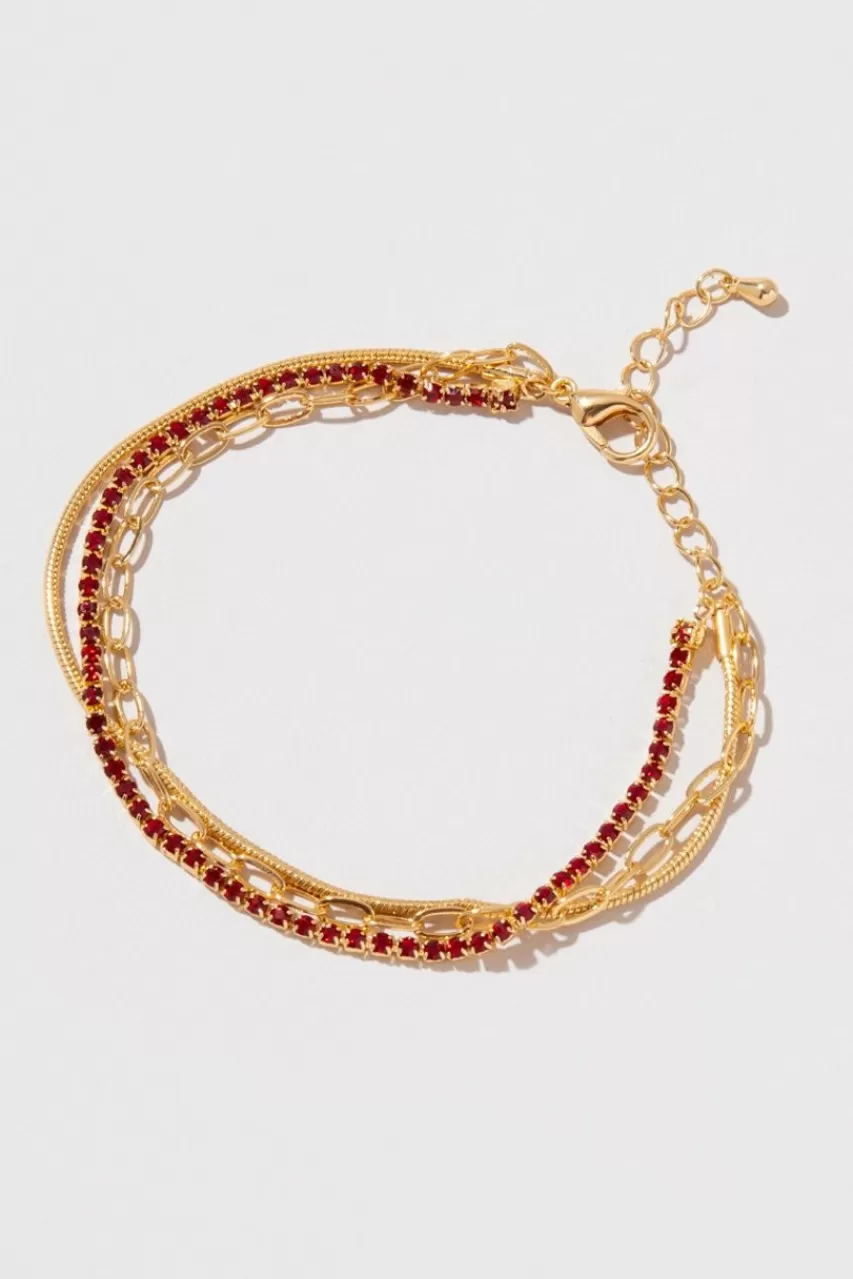 Francesca's Susanna Cupchain Snake Bracelet