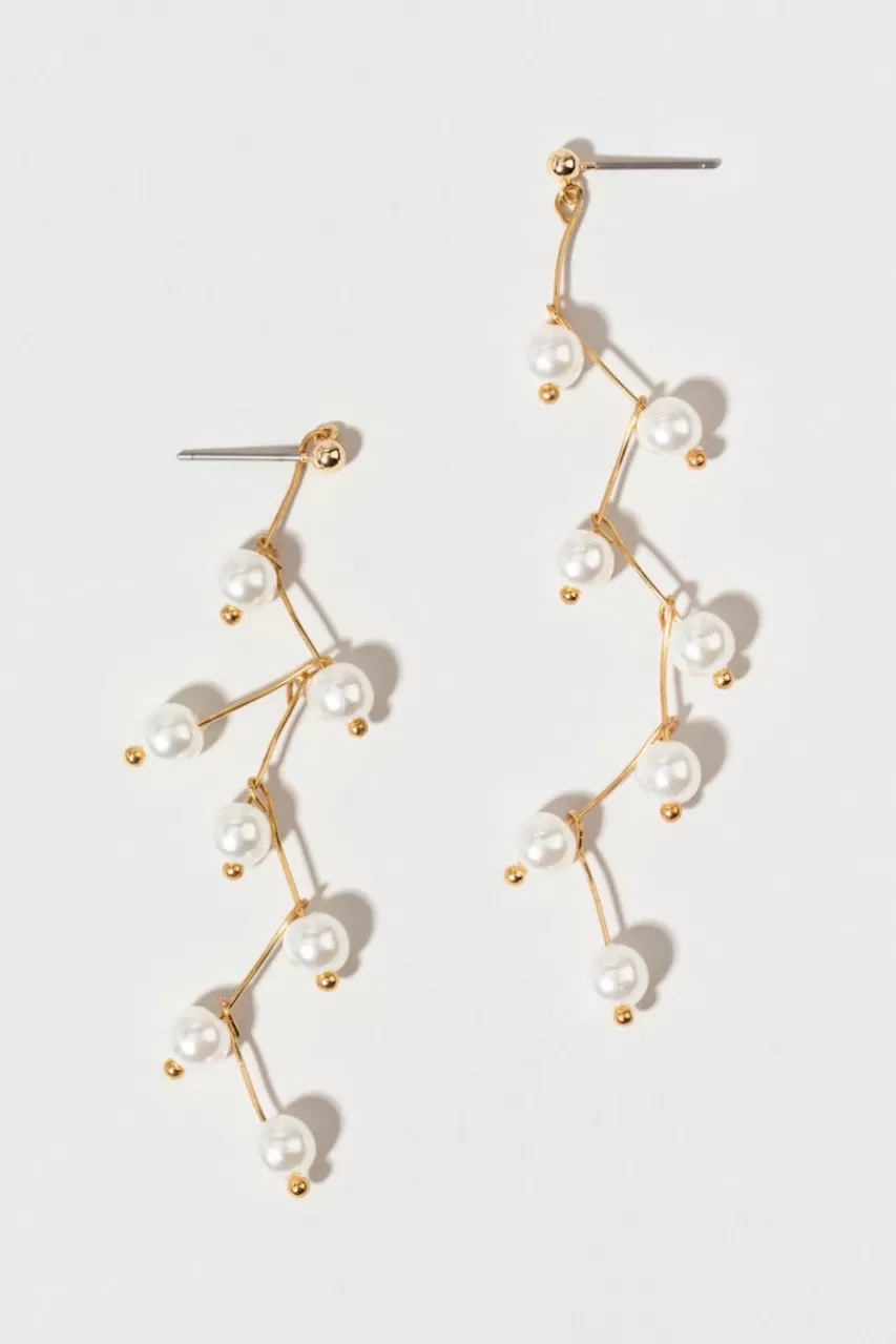 Francesca's Suzie Zig Zag Earrings