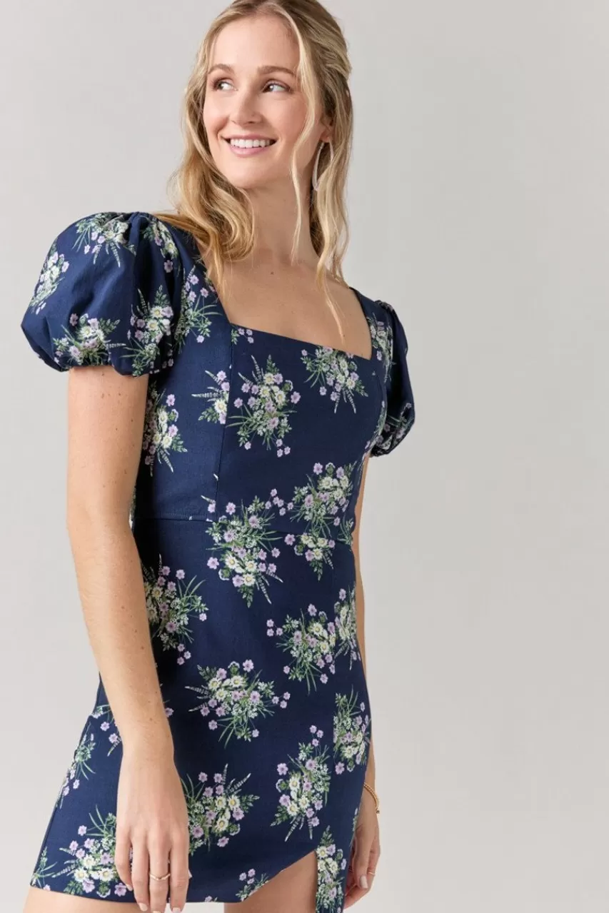 Francesca's Sydney Square Neck Floral Dress