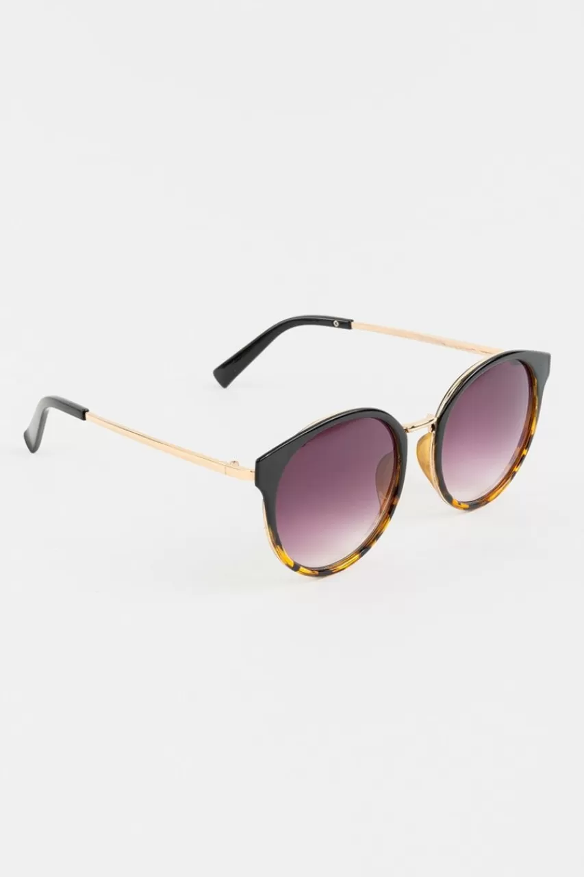 Francesca's Tammi Oversized Round Sunglasses