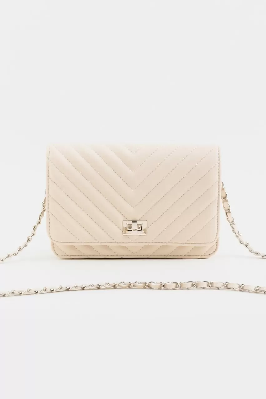 Francesca's Victoria Quilted Crossbody