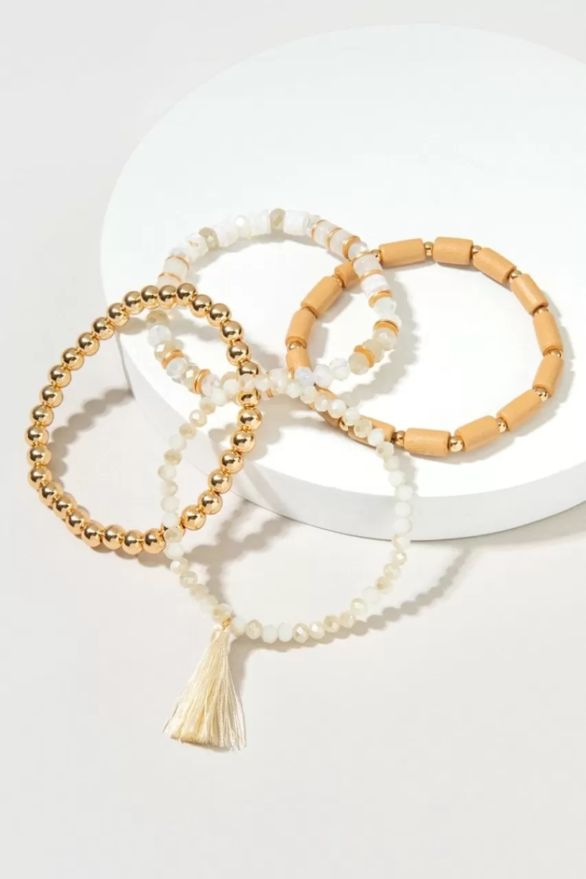 Francesca's Yara Beaded Bracelet Set