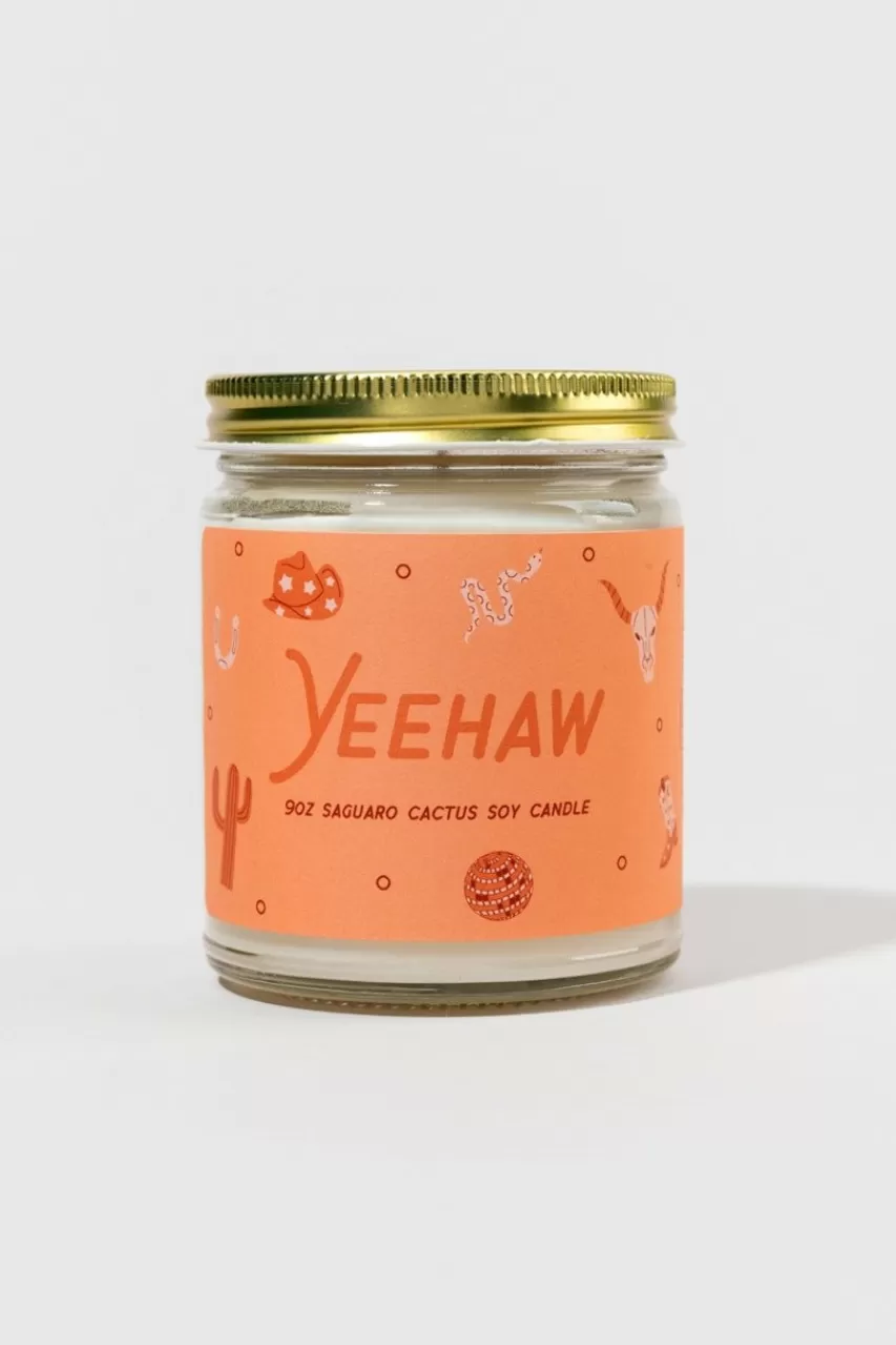 Francesca's Yeehaw 9Oz Candle Jar