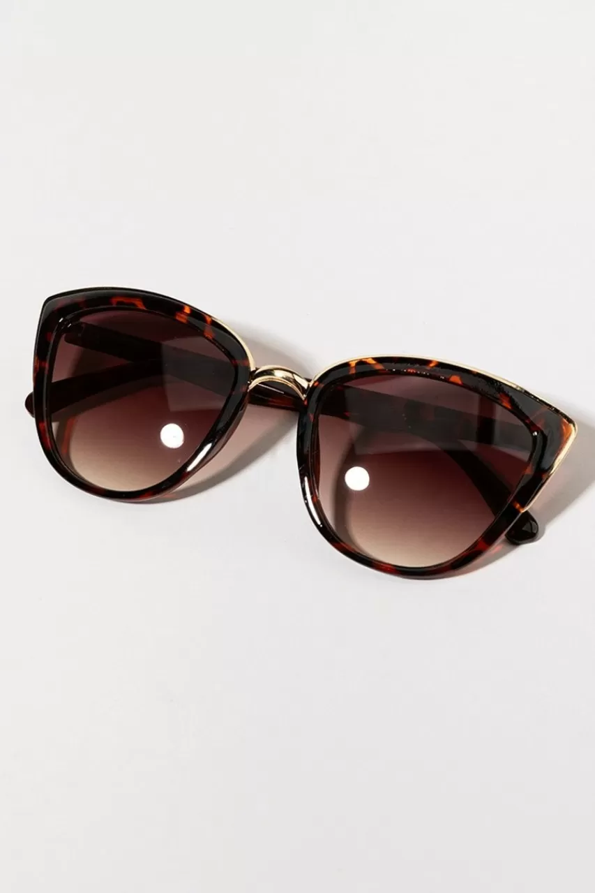 Francesca's Zarita Cat Eye Sunglasses